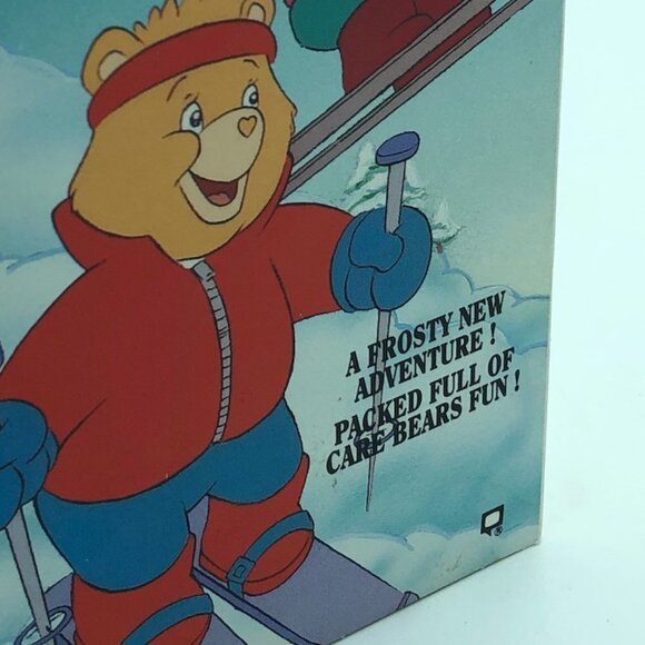 Vintage The Care Bears VHS Tape Snow Business - Picture 5 of 5
